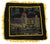 Mid-Century Black Velvet Irish Souvenir Pillow Covers - Pair (Galway Cathedral & Ashford Castle) A charming pair of mid-...