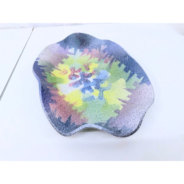 Postmodern Studio Art Ceramics Vase and Bowl by Jana & Majk, 1980s, Set of 2 For Sale - Image 4 of 17