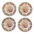 Set of 4 Dinner Plates in Classic Imari Style English Bone China"Derby Japan" Pattern by Royal Crown Derby For Sale