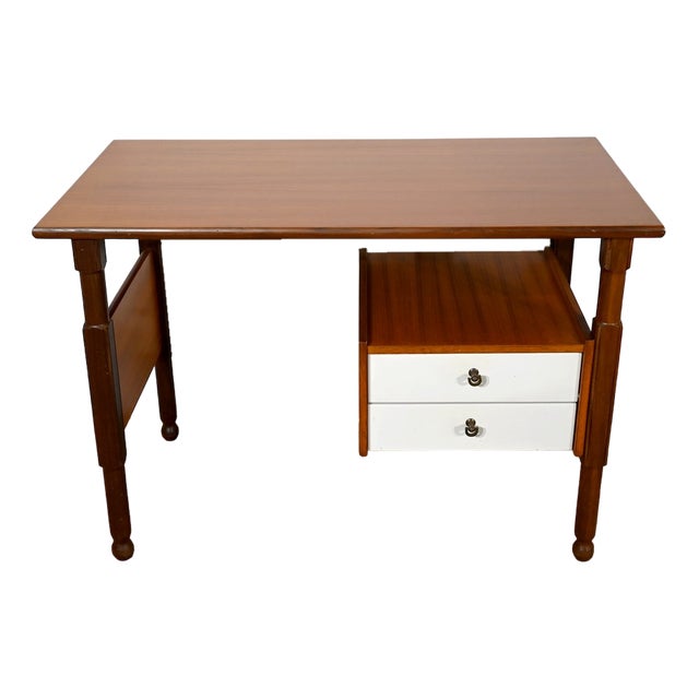 Small Mahogany and Teak Office in the style of Gautier, 1960s For Sale