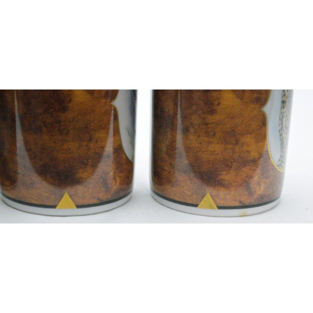 Lynn Chase African Portraits 24k Trim Coffee Mugs- Set of 5 For Sale In Cincinnati - Image 6 of 8