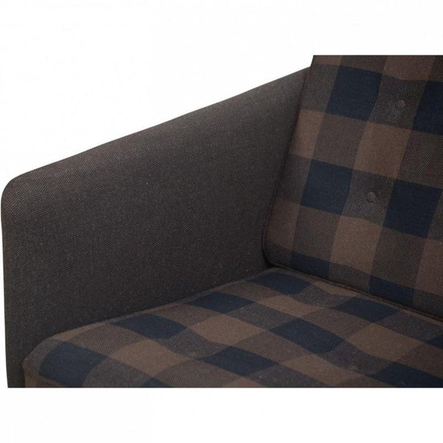 No1 3-Seater Sofa in Brown Fabric by Børge Mogensen, 1980s For Sale - Image 3 of 15