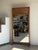 Large Freestanding Teak Mirror with Carved Openwork Pediment, Indonesia, 1980s For Sale - Image 3 of 18
