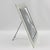 Modern Modernist Frosted Glass and Metal Picture Frame, circa 1940 For Sale - Image 3 of 8