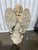 Vintage Cast Stone Angel Figurine, Mid-20th Century For Sale - Image 4 of 5