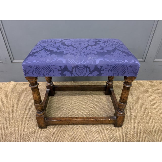 Vintage Oak Dressing Table and Stool, 1930, Set of 2 For Sale - Image 17 of 17