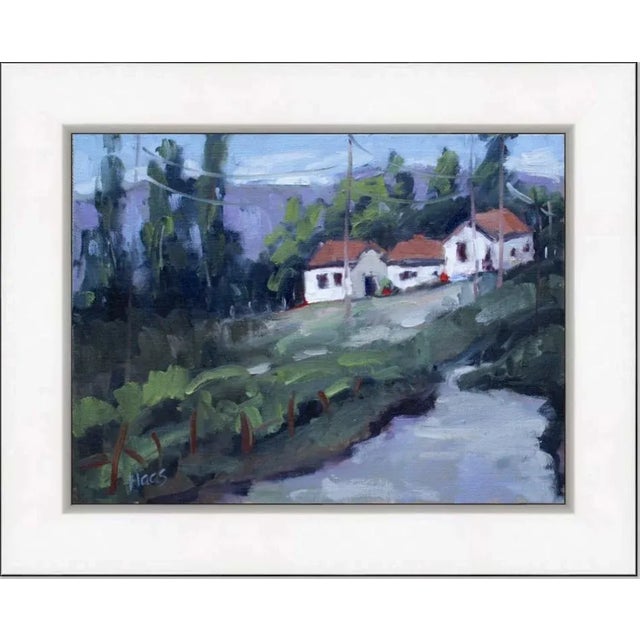 2020s Impressionist Style Modern Oil Painting Landscape For Sale - Image 5 of 5