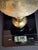 Monumental 19" Antique Brass Synagogue Shabbat Candlesticks - 19th Century For Sale - Image 12 of 13