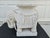 The classic, yet always stylish white wicker elephant side table or garden stool. This piece has its tusks. This piece is...