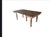 Late 19th Century Early American Solid Oak Banquet Dining Table With Fluted Legs on Casters For Sale - Image 9 of 18
