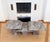 Black Postmodern Italian Vintage Grey and Cream Marble Nesting Tables-- Set of 3 For Sale - Image 8 of 14