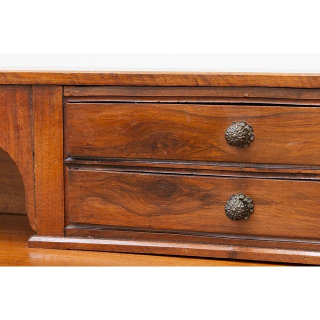 Louis Philippe Desk in Walnut, Mid-19th Century For Sale - Image 15 of 17