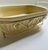 Mustard 1983 Modern Pfaltzgraff Yellow Ceramic Baker & Brass Holder For Sale - Image 8 of 16