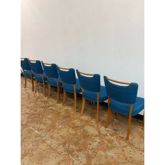 Slagelse Møbelværk 1960s Set of 6 Mid-Century Dining Chairs, Attr. To Slagelse Møbelværk For Sale - Image 4 of 18