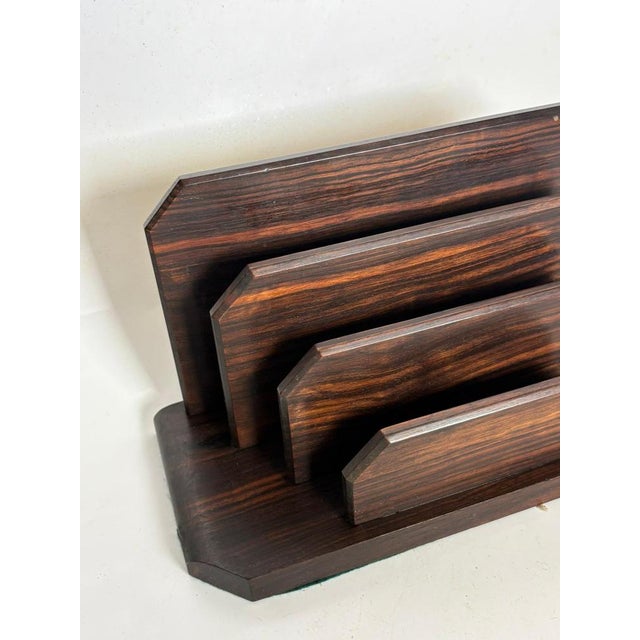 Wood Wooden Letter Holder, France, 1940s For Sale - Image 7 of 12