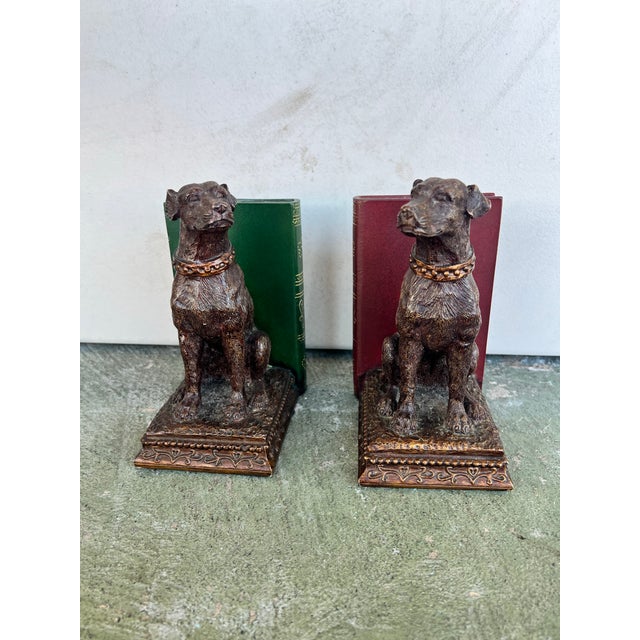 Late 20th Century Labrador Bookends Pair For Sale - Image 4 of 10