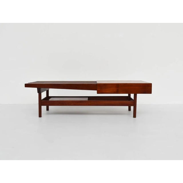Wood Brazilian Coffee Table or Bench by Joaquim Tenreiro For Sale - Image 7 of 8