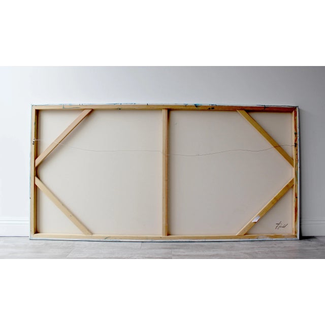 2010s "Void" Contemporary Abstract Mixed-Media Painting by Jakki Jandrell For Sale - Image 5 of 5