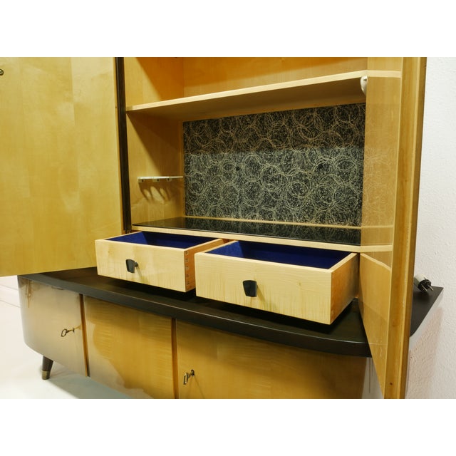 Mid-Century Highboard with Bar, Germany, 1950s For Sale - Image 9 of 18