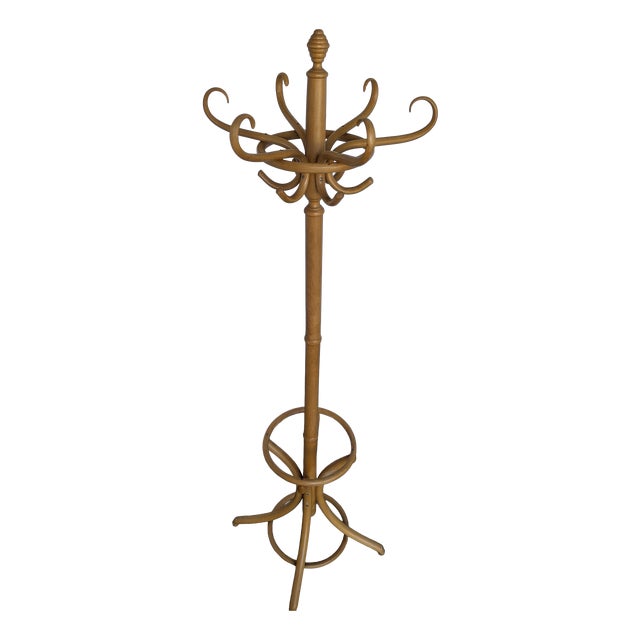 Vintage Bentwood Coat Stand with Umbrella Holder, 1970s For Sale