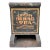 Antique Large Shopkeeper Advertising Tea Metal Bin For Sale