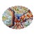 Japanese Arita Imari Porcelain Scalloped Charger Plates, 1890s, Set of 2 For Sale - Image 5 of 8