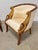Traditional Maitland-Smith Bergère Lounge Chairs With Gilt Parcel Swan Heads - A Pair For Sale - Image 3 of 14
