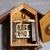 Brown Antique Black Forest Carved Cuckoo Clock With Stag Head on Top For Sale - Image 8 of 8