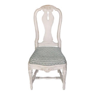 A Set of Six Gustavian Dining Chairs For Sale