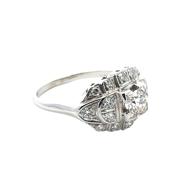 Early 21st Century 14k Gold 0.61 Carat Total Weight Diamond Ring, Size 8 For Sale - Image 5 of 12