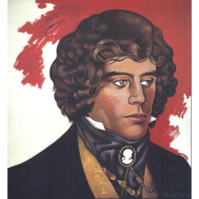 Artist: Paul Davis Title: Disraeli: Portrait of a Romantic Year: 1979 Signed: No Medium: Offset Lithograph Paper Size: 46...