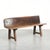 Antique Farmhouse Spanish Walnut Hall Bench For Sale - Image 18 of 18