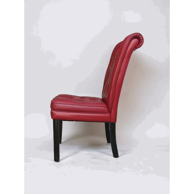 Chesterfield Style Leather Chairs, 1990s, Set of 2, in Flawless conditions. Designed 1990 to 1999