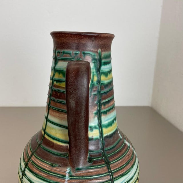Fat Lava Pottery Vase by Bay Ceramics, Germany, 1970s For Sale - Image 12 of 18