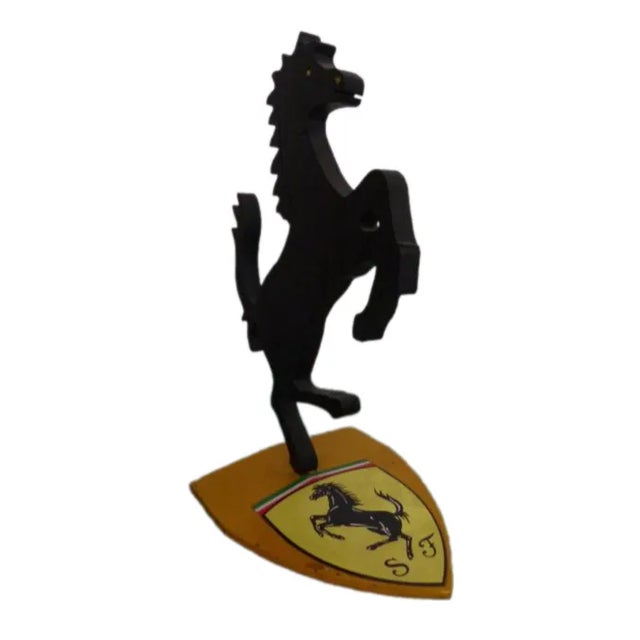Old decorative Ferrari horse statue will be a great addition to any room, office, hotel, apartment, garden... Mark &...