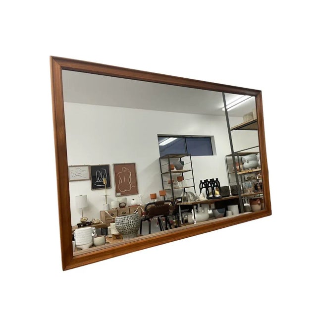 Vintage Wood Framed Drexel Mirror For Sale In Seattle - Image 6 of 6