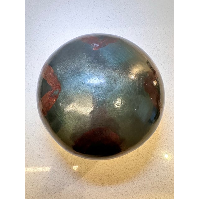 Black Thai Monk Bowl, Soi Ban Bat Bangkok—Artisan Signed, Buddhist Collectible For Sale - Image 8 of 10
