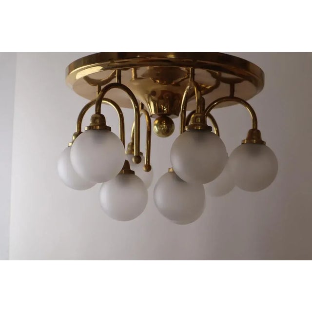Vintage Ceiling Light from Kinkeldey For Sale - Image 10 of 10
