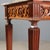 Brown Neoclassical Walnut Console with Marble Top For Sale - Image 8 of 13