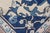 Navy Blue Oushak Vintage Rug With Traditional Medallion Design For Sale - Image 15 of 16
