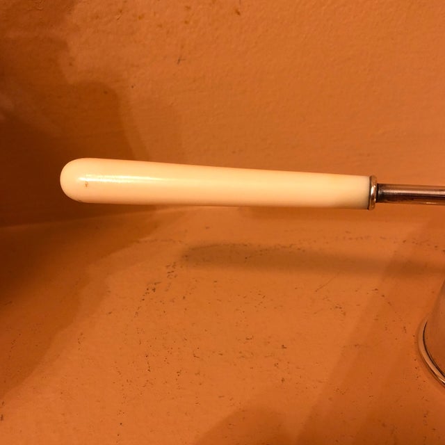 Mid-Century Modern Mid 20th Century Italian Silver Double Jigger For Sale - Image 3 of 5