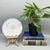 Elegant vintage brass easel with finely detailed scrollwork and a warm, aged patina. The open, airy frame is balanced by a...