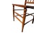 1920's Victorian American Chestnut Cane Seat Side Desk Chair For Sale - Image 15 of 17