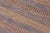 1990s Boho Chic Grey/Gold Wool High-Low Pile Small Rug -6'5 X 9'11 For Sale - Image 5 of 8