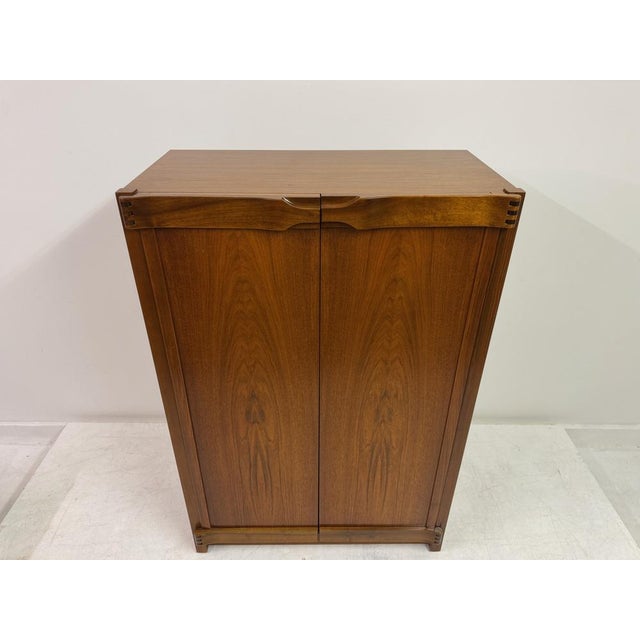 Vintage Walnut Cabinet by Franz Xaver Sproll, 1970s For Sale - Image 9 of 18