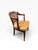Set of 4 Vintage Henredon Cane Back Dining Chairs – 2 Armchairs & 2 Side Chairs With New Upholstery For Sale In Boston - Image 6 of 18