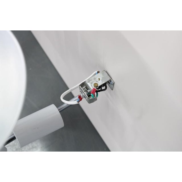 Mid-Century Modern Adjustable Aluminium Wall Lights, Germany, 1970s, Set of 2 For Sale - Image 9 of 12