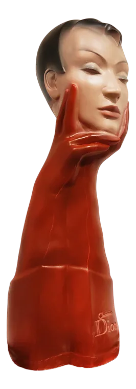 Vintage French Advertising Statue from Christian Dior, 1960s