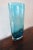 Floral Etched Art Glass Vase For Sale - Image 9 of 9