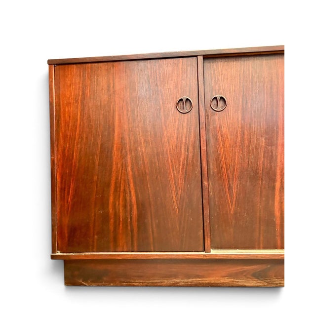 Brown Sideboard attributed to Sven Andersen for Møbelfabrikk, 1960s For Sale - Image 8 of 10